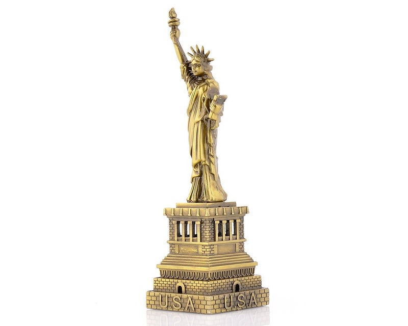 DS.DISTINCTIVE STYLE DS. DISTINCTIVE STYLE Statue of Liberty Model - Metallic Statue - Figurine for Souvenirs (5.9 Inch) - Image 2